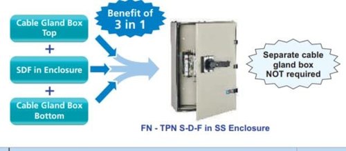 L&T Main Switch Disconnecter Fuse Unit TPN