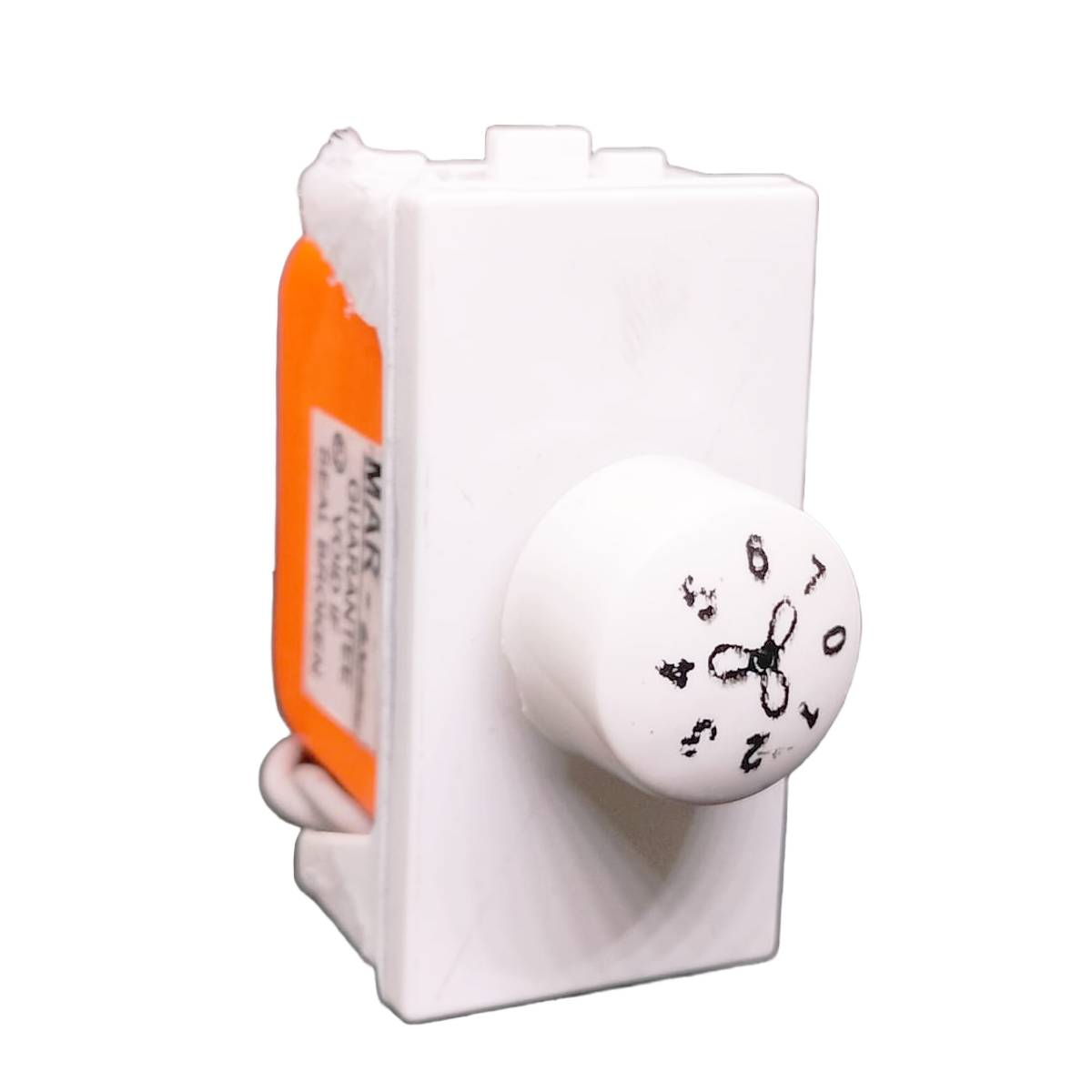 RLF Modular Step Fan Regulator 1M for Siemens DELTA vega Plate - Snow White
