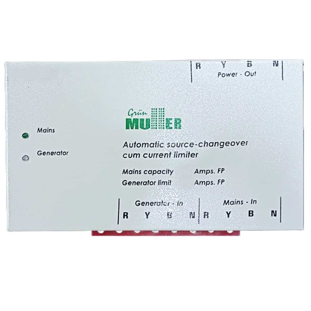 Muller 3 Phase 4 Pole Automatic Changeover Switch ACCL - 160A