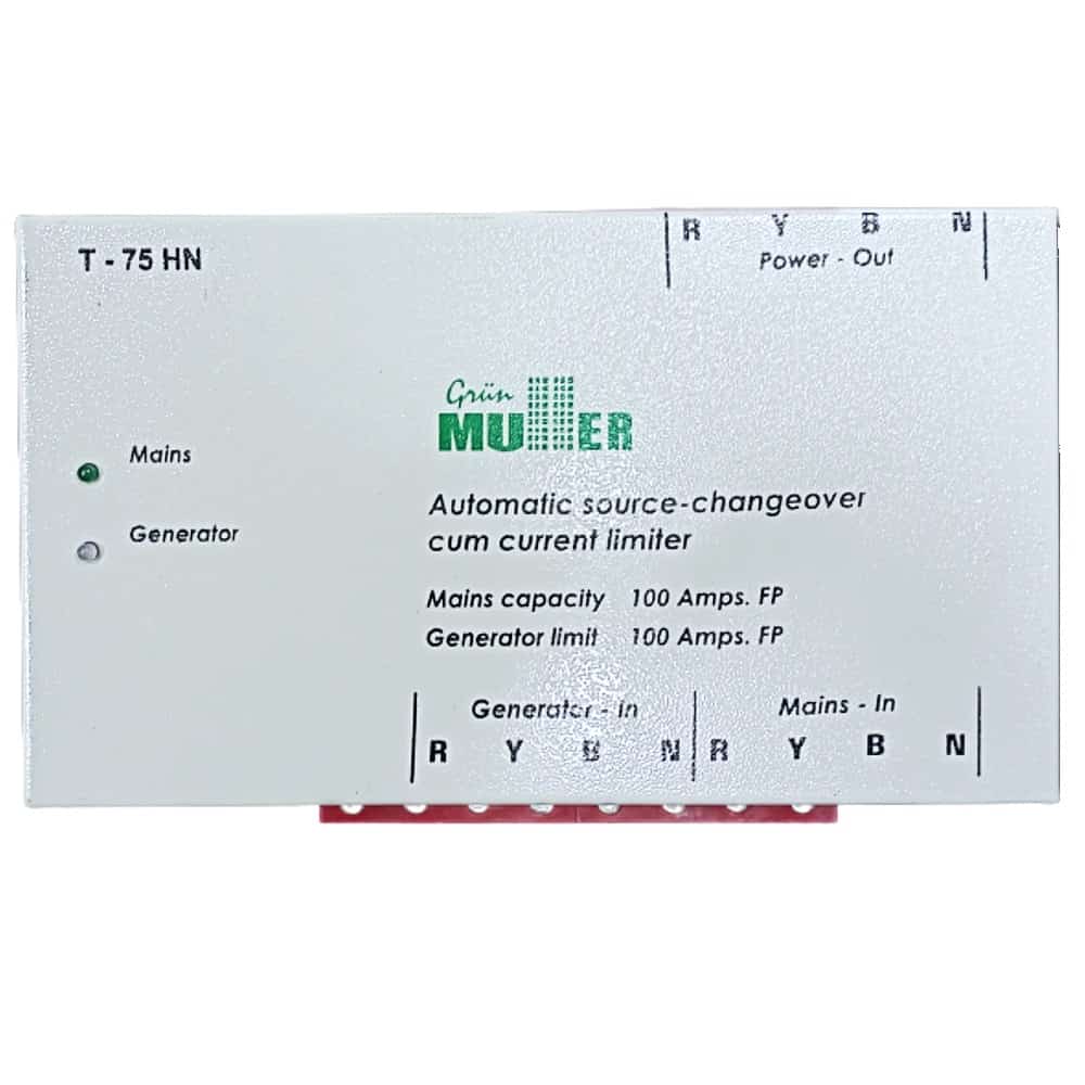 Muller 3 Phase 4 Pole Automatic Changeover Switch ACCL - 100A