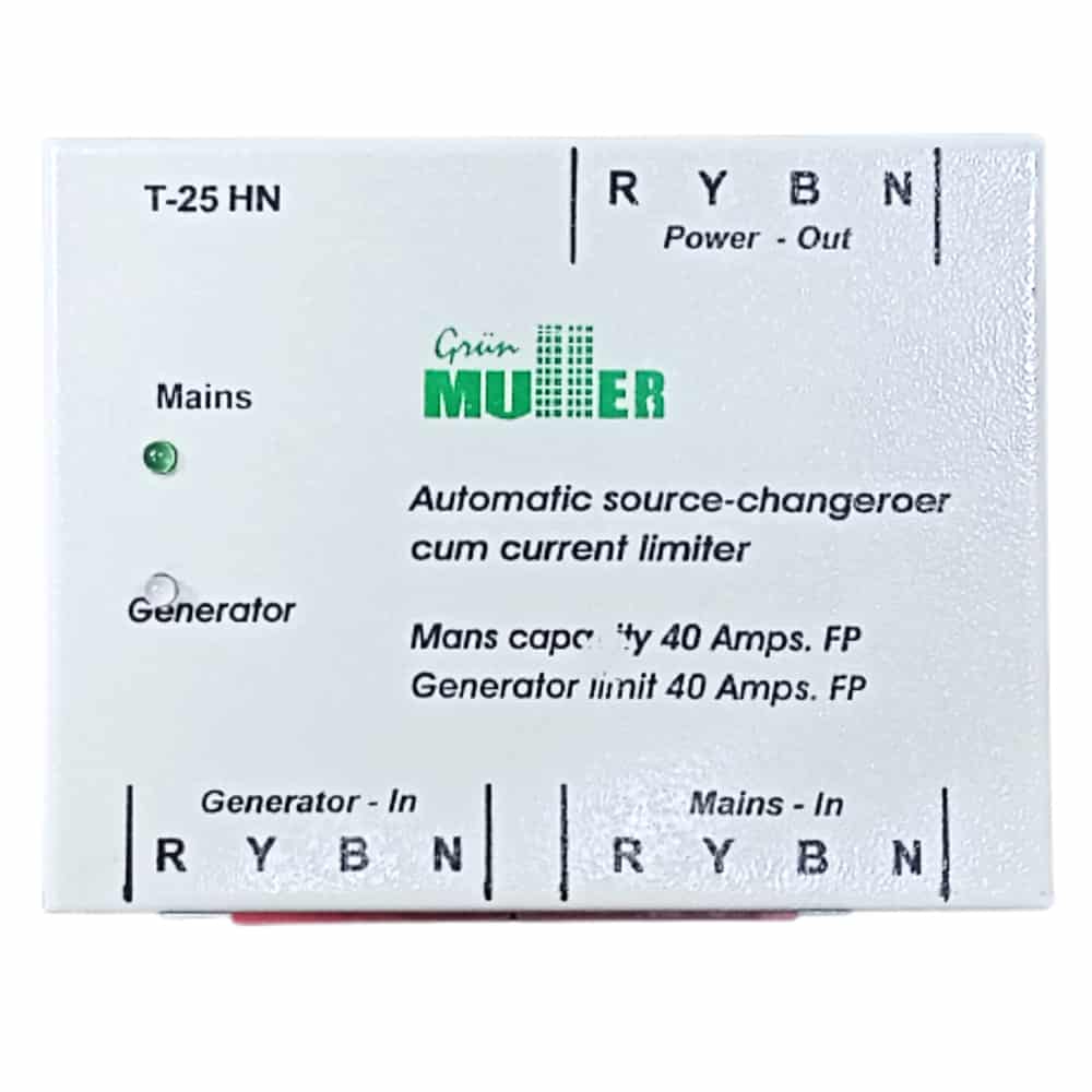 Muller 3 Phase 4 Pole Automatic Changeover Switch ACCL - 40A
