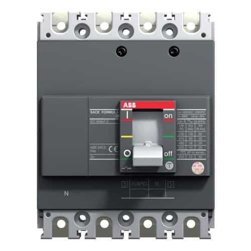 ABB MCCB 25kA - 100A, 4 Pole