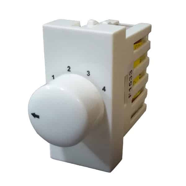 Honeywell MK Citric Modular Fan Regulator White - Step, 1M