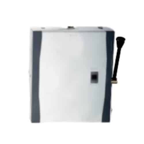 HPL Manual Changeover Switch Side Handle in Enclosure - 32A, 2 Pole