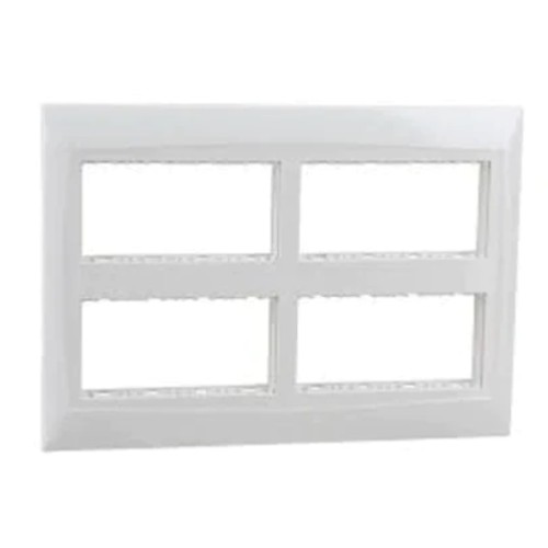 Legrand Britzy Modular Front Plate Cover + Frame White - 16M