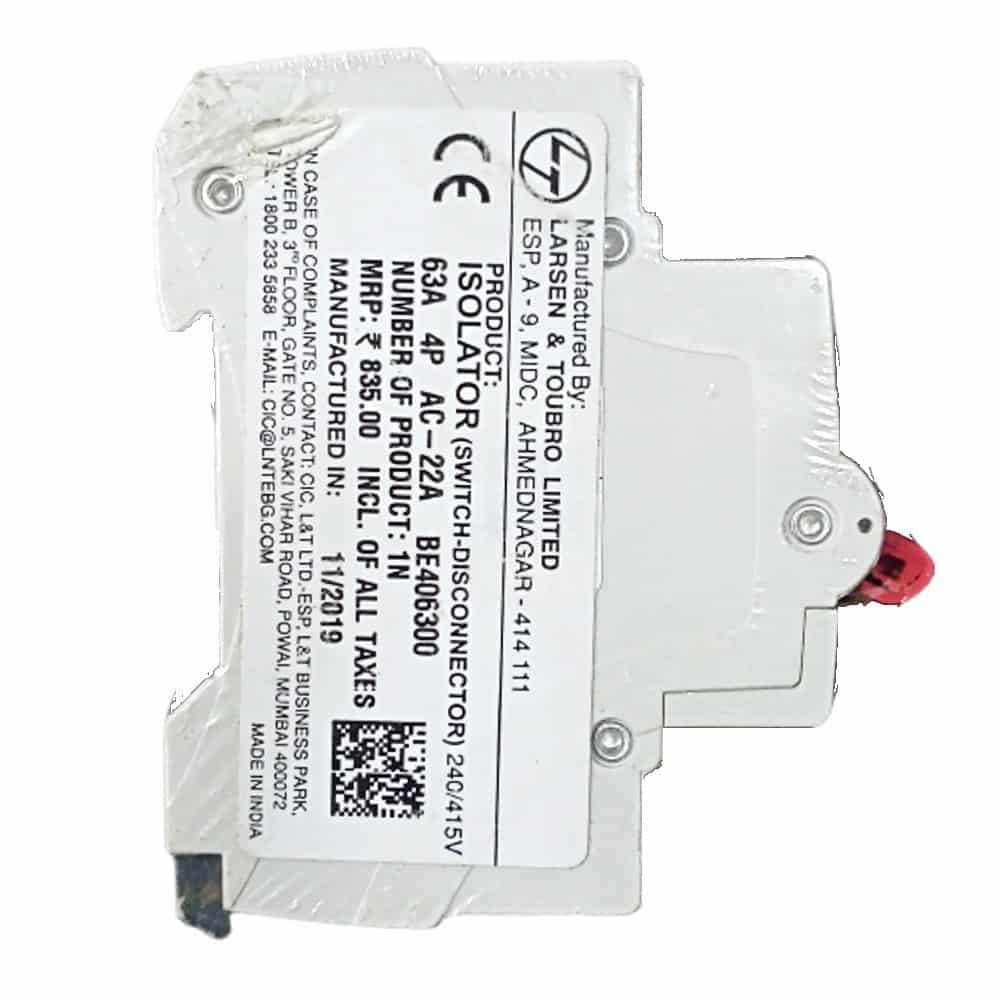 L&T Tripper Isolators