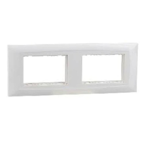 Legrand Britzy Modular Front Plate Cover + Frame White - 6M