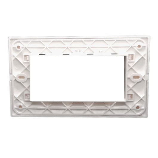 Legrand Britzy Modular Front Plate Cover + Frame White