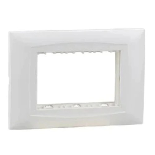 Legrand Britzy Modular Front Plate Cover + Frame White - 3M