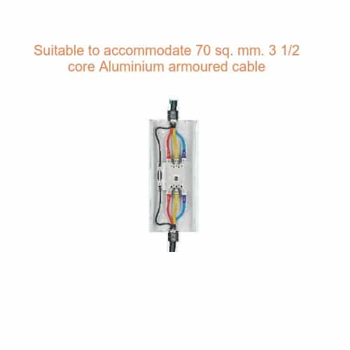 L&T Tripper Enclosure Box for MCCB - Size I for DY125U MCCB