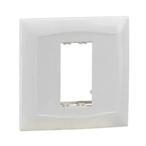 Legrand Britzy Modular Front Plate Cover + Frame White - 1M