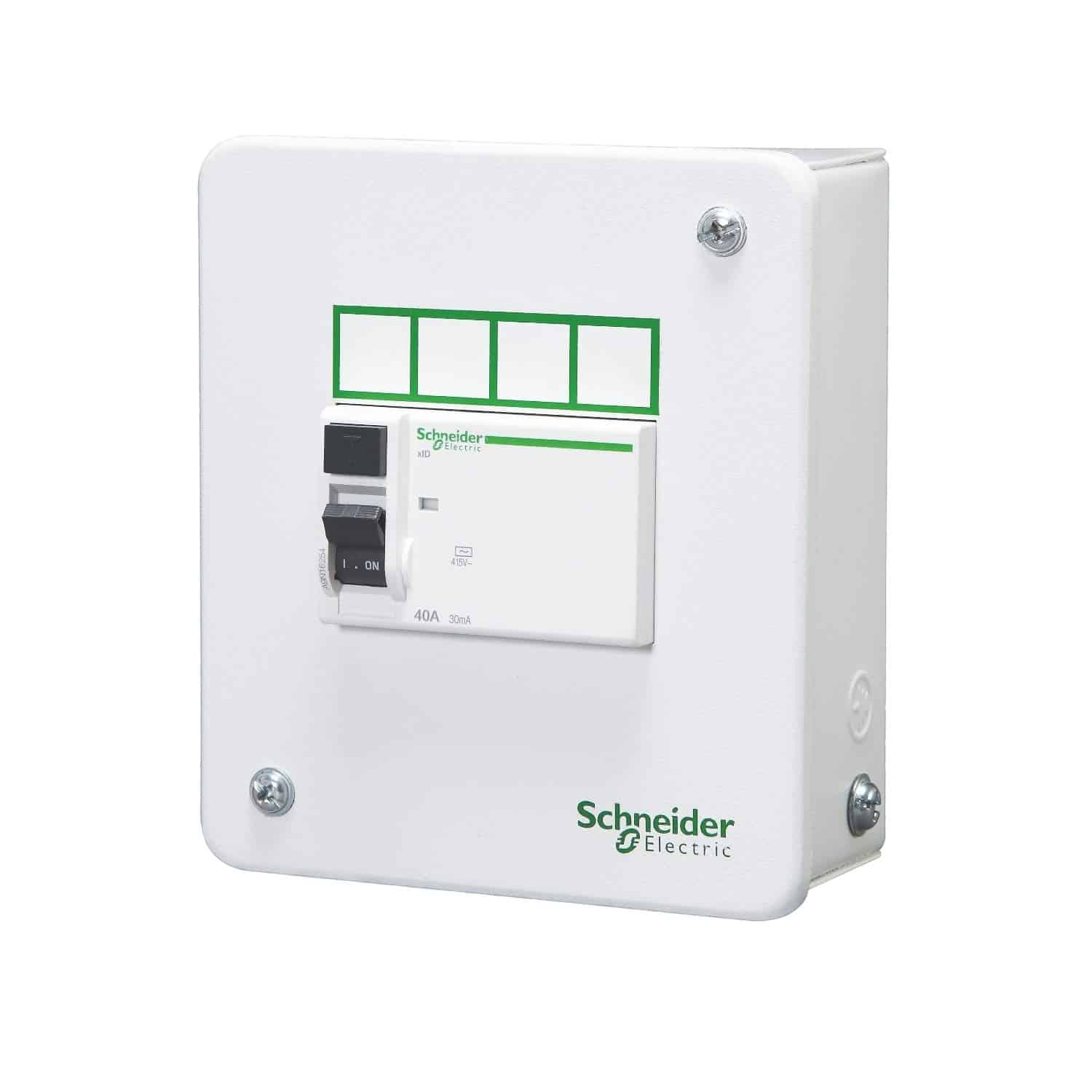 Schneider Acti9 Metal Box Enclosure - 2 Pole
