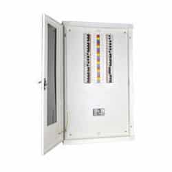 Schneider Acti9 VTPN DB Box for MCB Double Door Metal IP43 - 8 Way