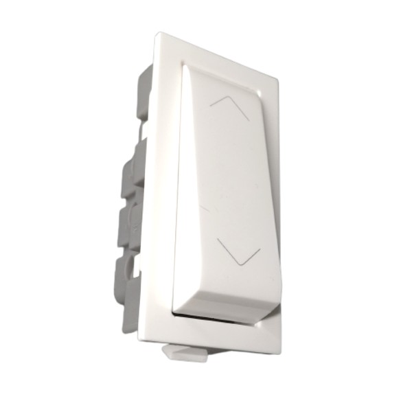 Legrand Britzy Modular Switch White - 6A, 2 Way, Without Indicator, 1M
