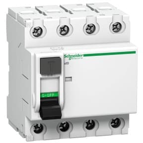Schneider Acti9 RCCB - 40A, 4 Pole, 300mA