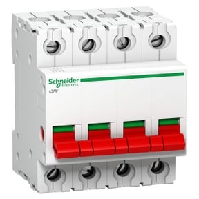 Schneider Acti9 Isolator - 100A, 4 Pole