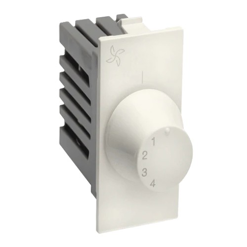 Legrand Britzy Modular Step Fan Regulator 100W White - 1M