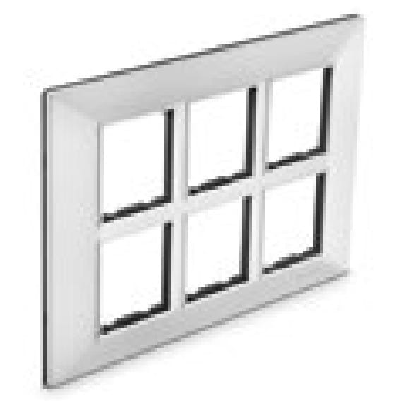 Honeywell Impact Modular Front Plate Cover + Frame White