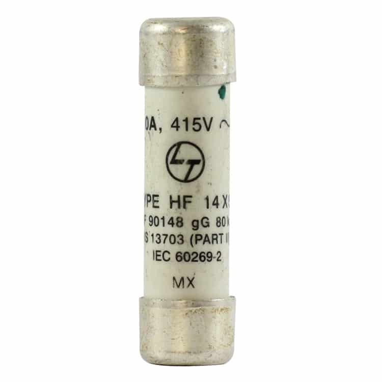 L&T HRC Fuse Link Cylindrical HF Size 14 X 51 80kA - 32A