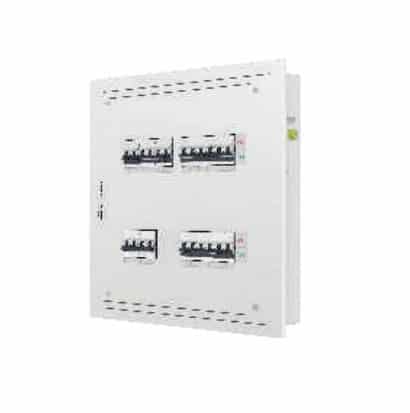 L&T Exora TPN DB Box - 6 Way, Single Door, 4M