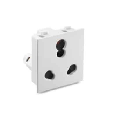 Honeywell Impact Modular Socket 2M White - 6/16A