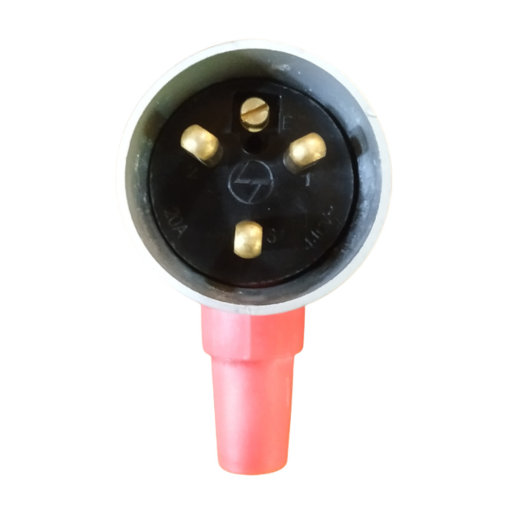 L&T Exora Metal Industrial Plug Top - 20A 3 Pin (3P)