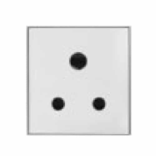 Honeywell Impact Modular Socket 2M White - 6A 3 Pin